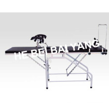A-182 Пластмассовая кровать для гинекологии и акушерства